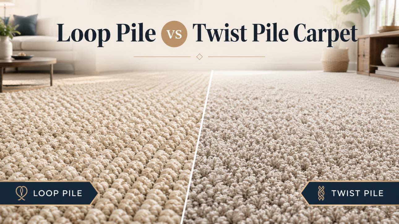 Loop Pile vs Twist Pile Carpet